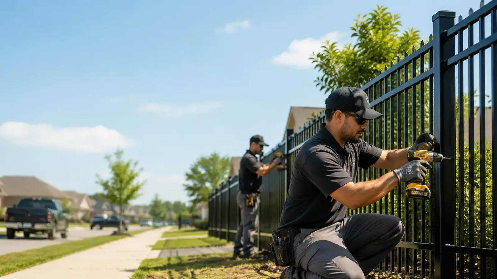 Metal Fence Installation in Granville, OH